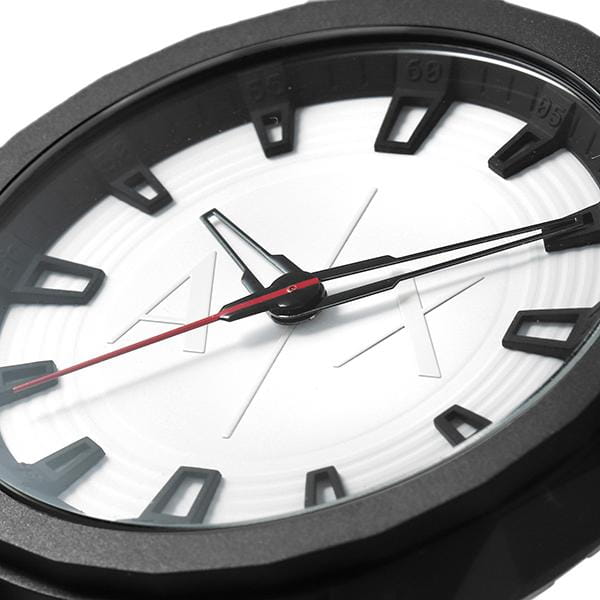 Armani Exchange Armani Exchange Outer Banks AX2523 кварцевые мужские часы часы крупный план белый циферблата