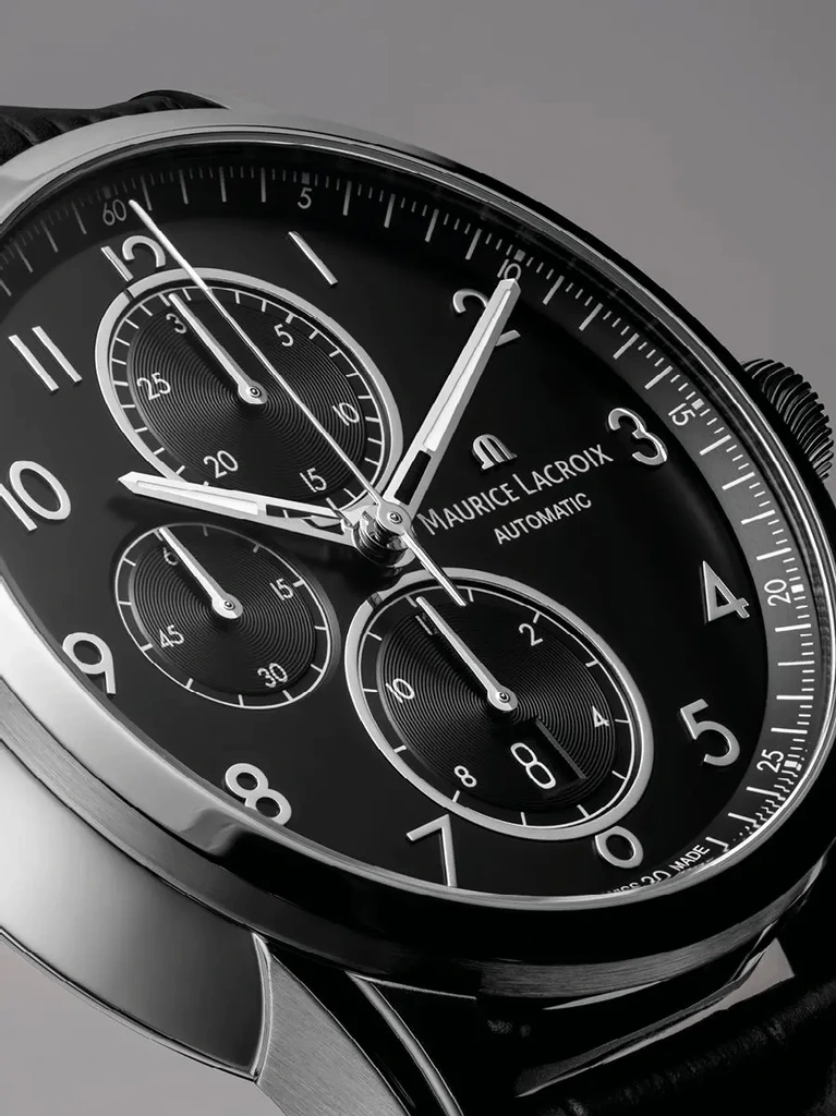 Maurice Lacroix Maurice Lacroix Pontos Chronograph PT6388-SS001-320-2 мужские часы серебристый циферблат на запястье