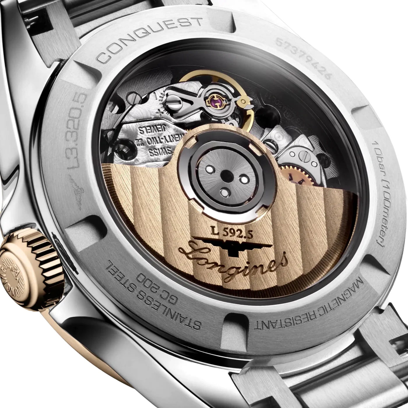 Longines Longines Conquest L3.320.5.87.6 женские часы серебристый циферблат на запястье