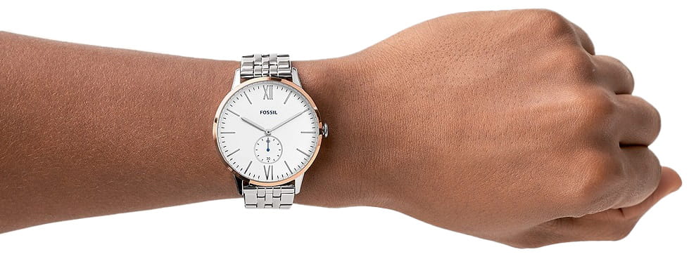 Оригинальные часы Fossil Fossil Rye His and Her Multifunction Stainless Steel Watch Set FS5562SET кварцевые калибр механизма  общий вид