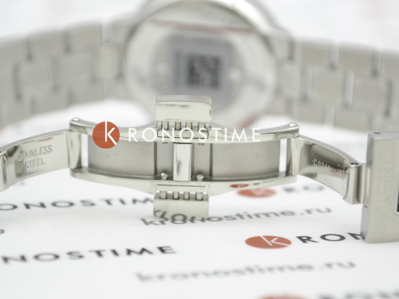 Certina Certina DS Stella C031.210.11.051.00  — детали корпуса и нержавеющая сталь