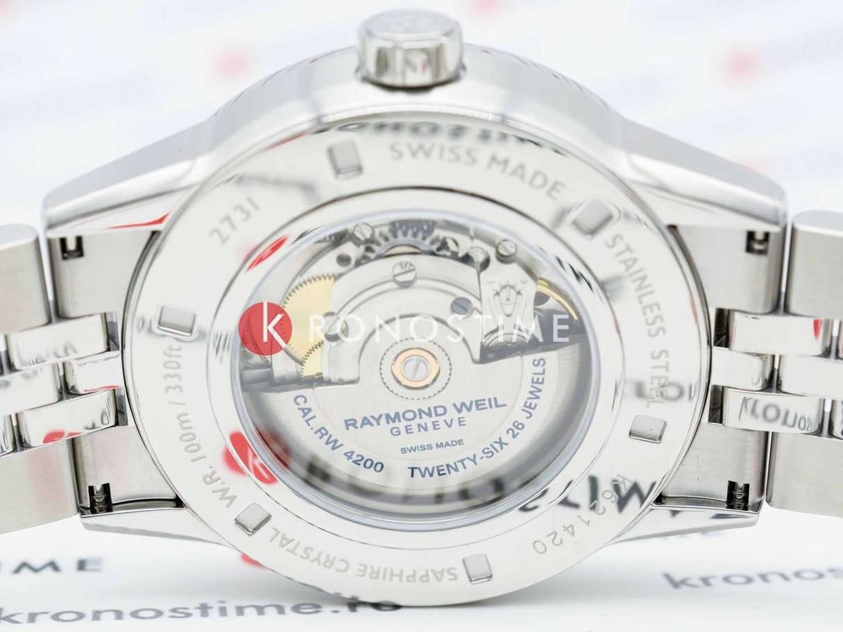 Raymond Weil Raymond Weil Freelancer 2731-ST-20001  - задняя крышка металл сталь корпуса, швейцария часы