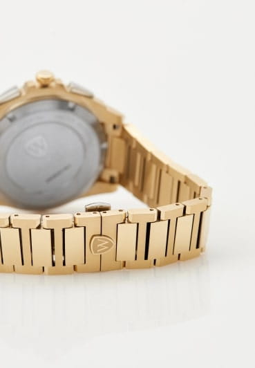 Wainer Wainer Classic WA.19401-F,  швейцария мужские часы на браслете нержавеющая сталь с pvd-покрытием боковой вид