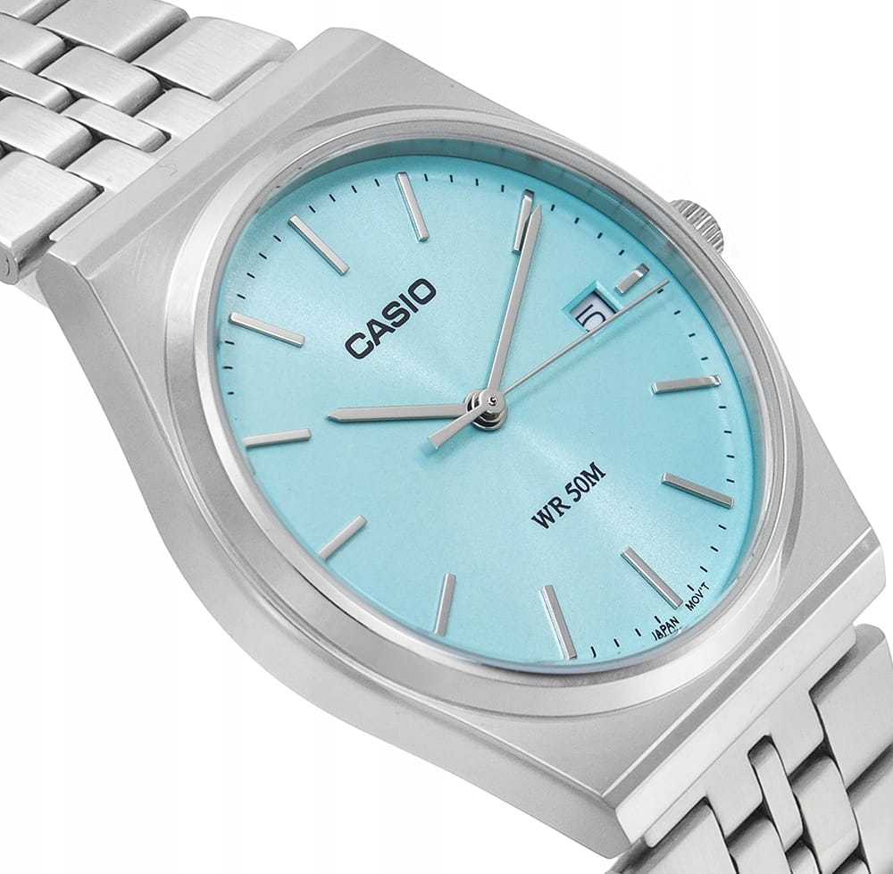 Casio Casio Collection MTP-B145D-2A1VEF, collection япония мужские часы на браслете нержавеющая сталь боковой вид