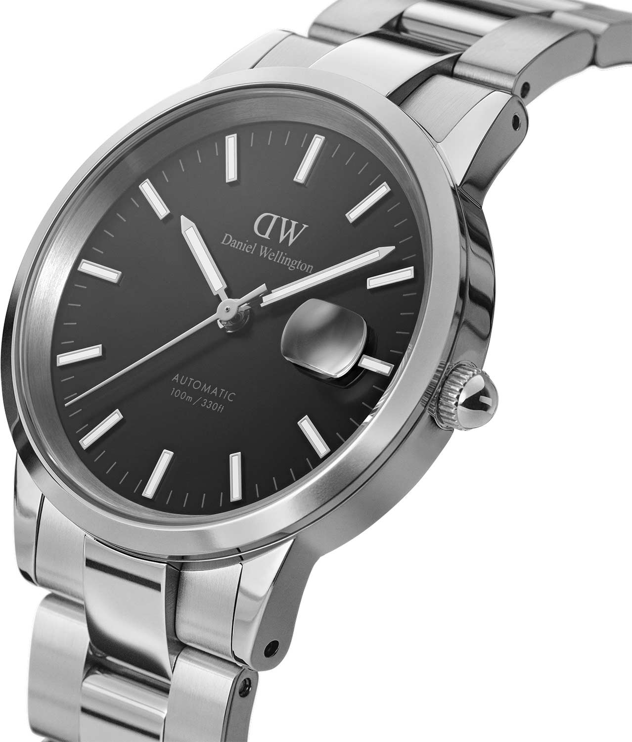 Daniel Wellington Daniel Wellington Iconic Link Arctic DW00100482 , наручные мужские часы фото под углом