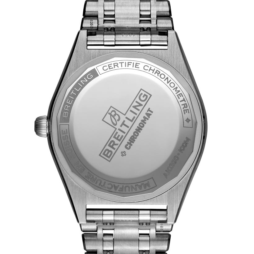 Оригинальные часы Breitling Breitling Chronomat Automatic 36 A10380101L1A1 механические калибр механизма  breitling 10 общий вид