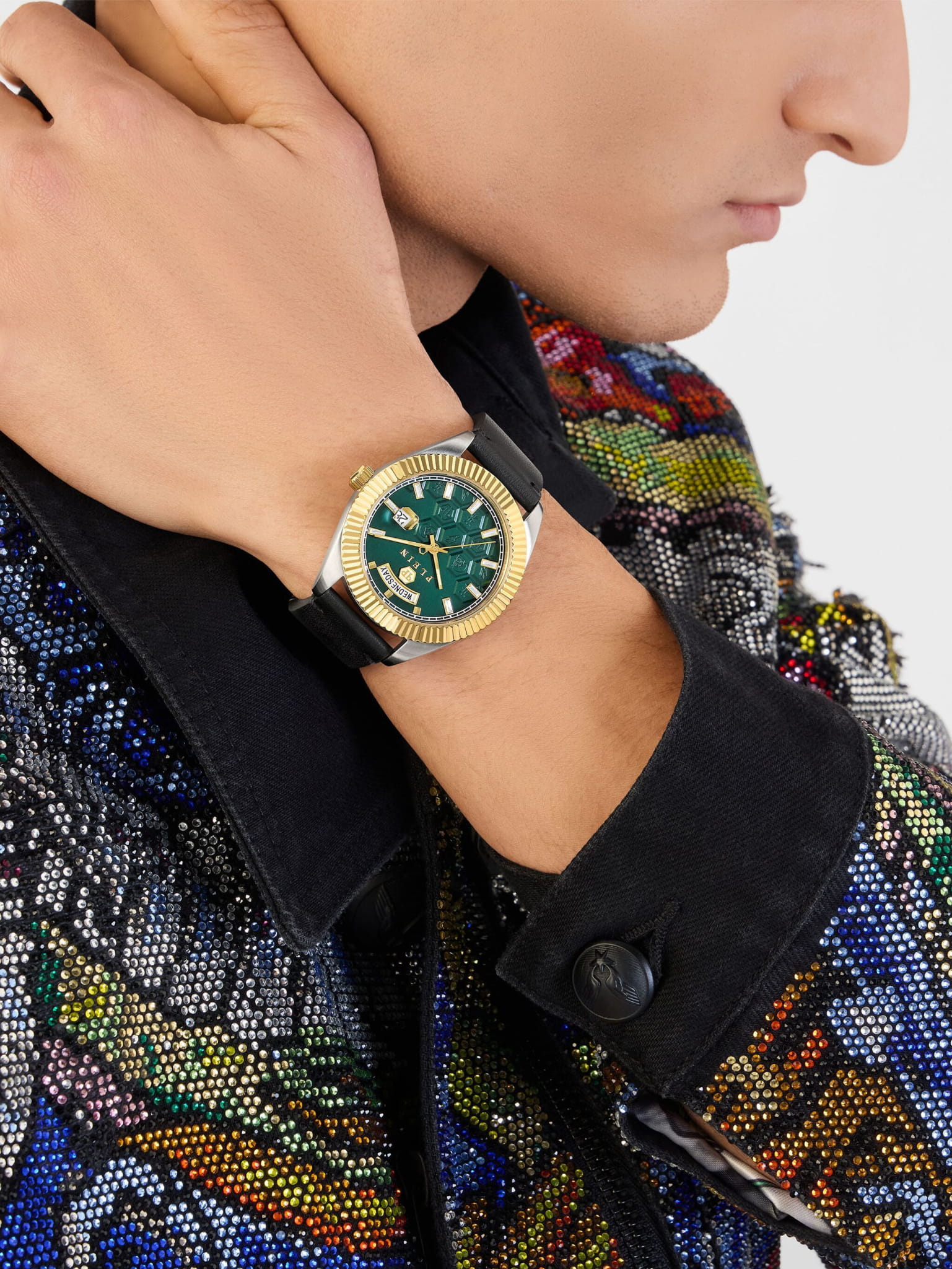 Philipp Plein Philipp Plein Superlative Gent PWPVA0124  - задняя крышка металл сталь корпуса, германия часы