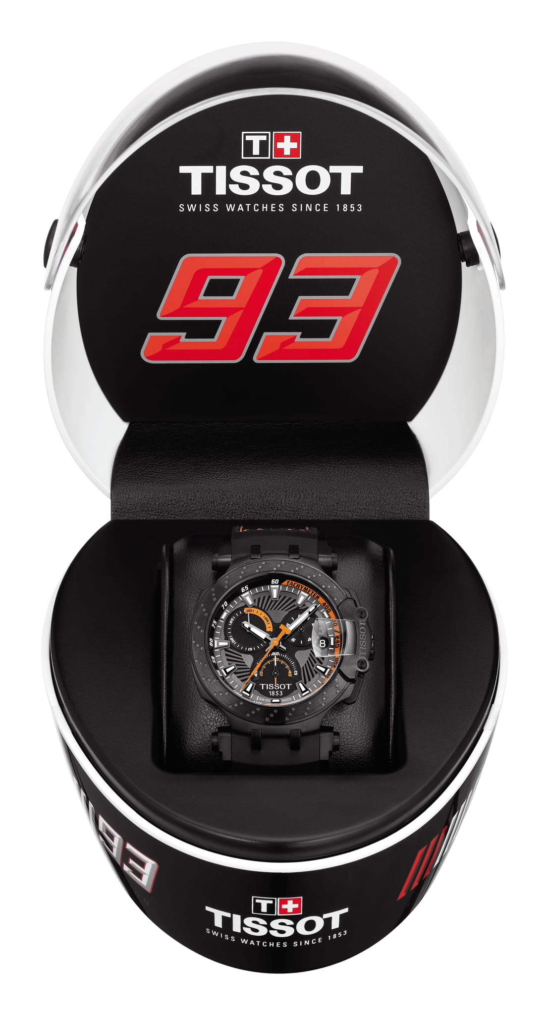 Tissot Tissot T-Race Marc Marquez 2018 T115.417.37.061.05 швейцария наручные мужские часы заводная головка с логотипом Tissot