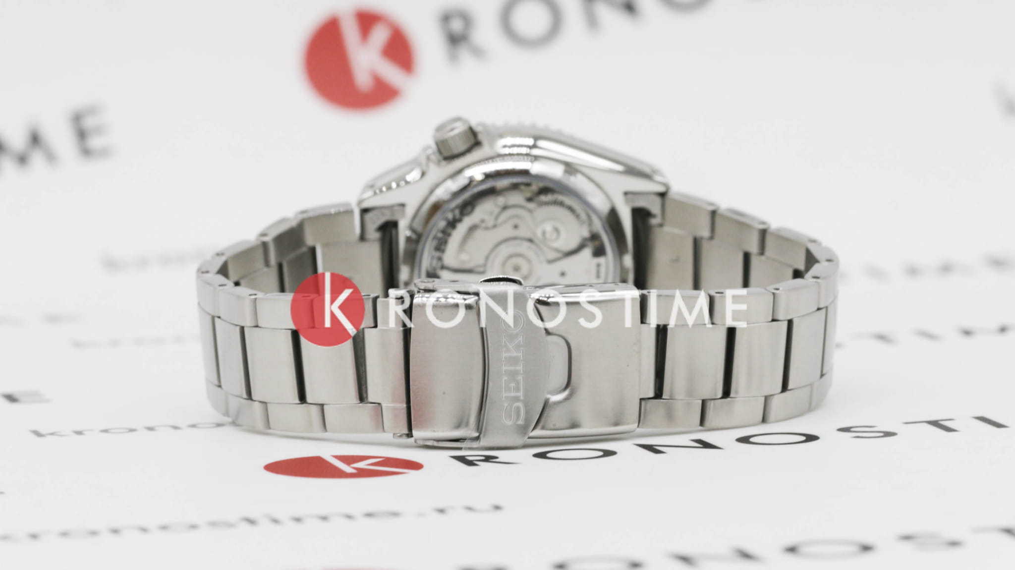 Seiko Seiko 5 Sports SRPK35K1 механические мужские часы часы крупный план оранжевый циферблата