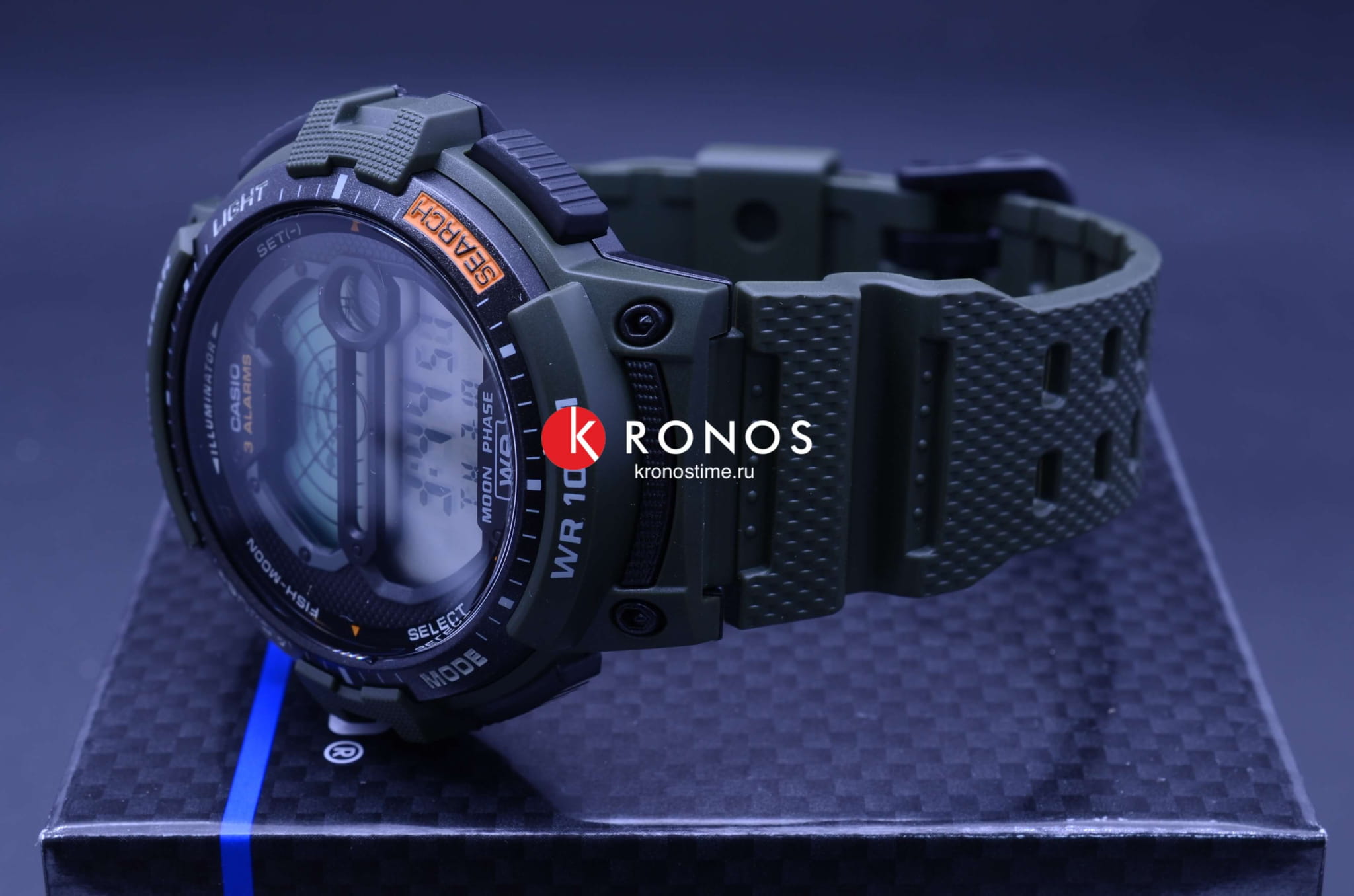 Оригинальные часы Casio Casio Collection WS-1200H-3A кварцевые калибр механизма  общий вид