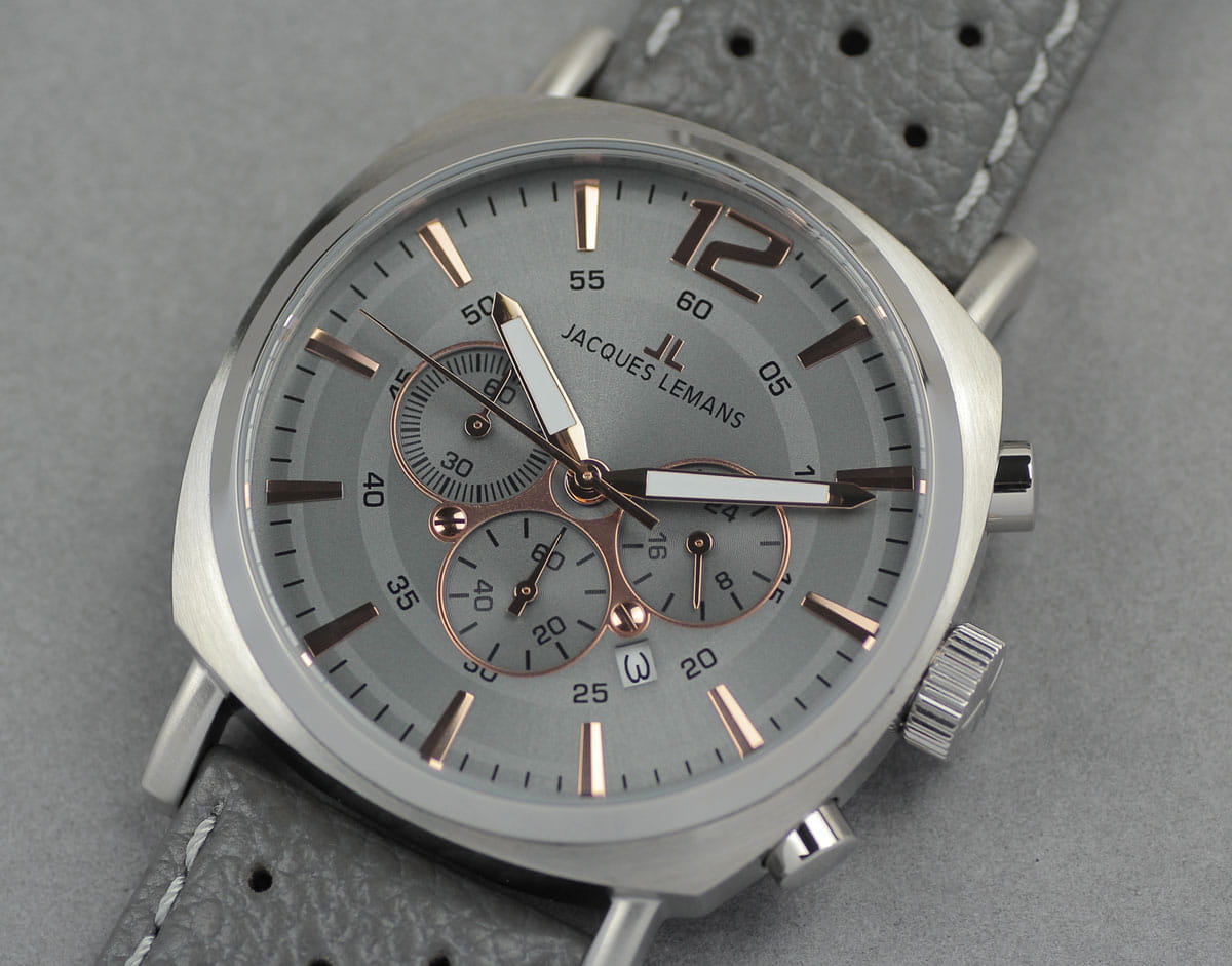 Оригинальные часы Jacques Lemans Jacques Lemans 1-1645L кварцевые калибр механизма  общий вид