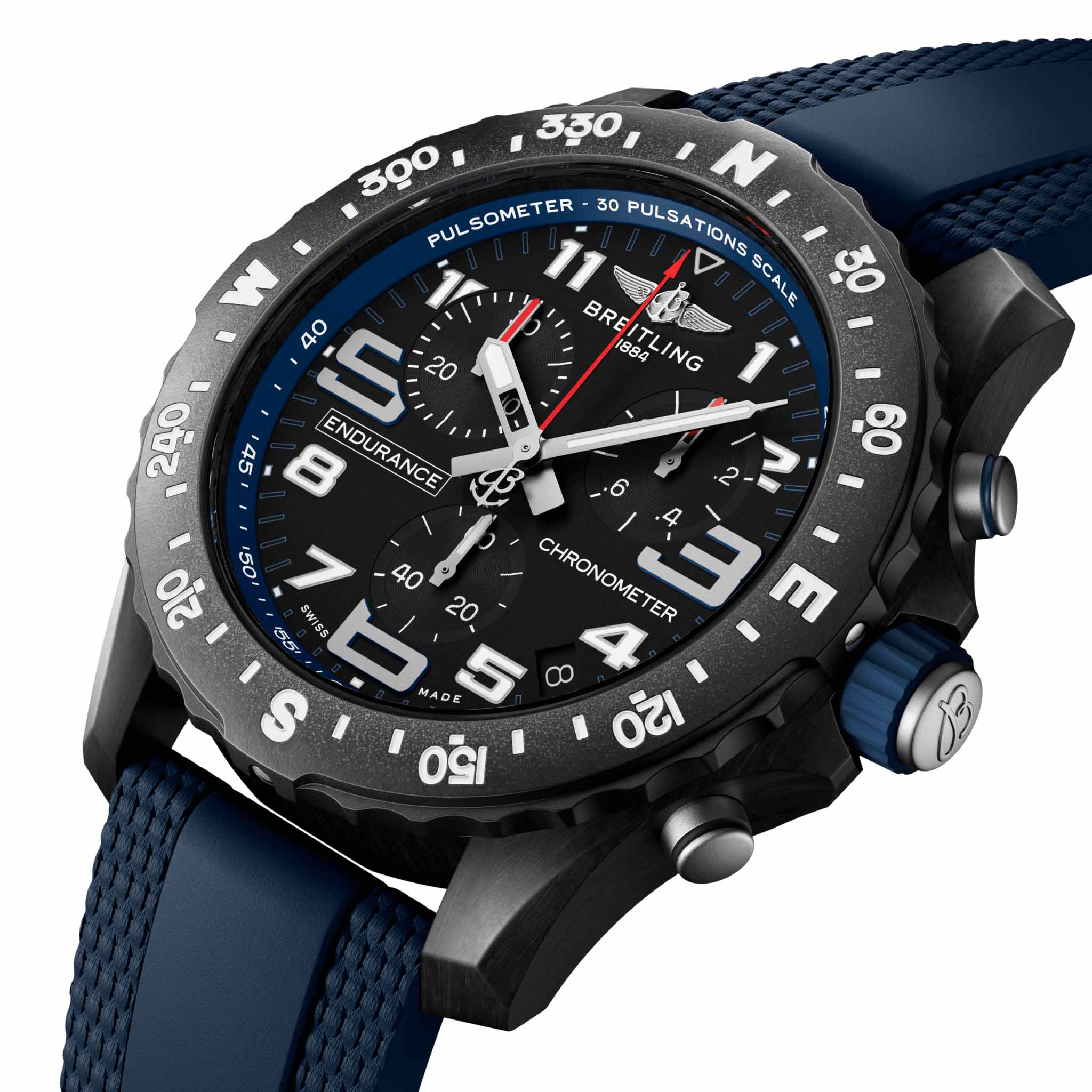 Breitling Breitling Endurance Pro 44 X82310D51B1S2 , наручные мужские часы фото под углом