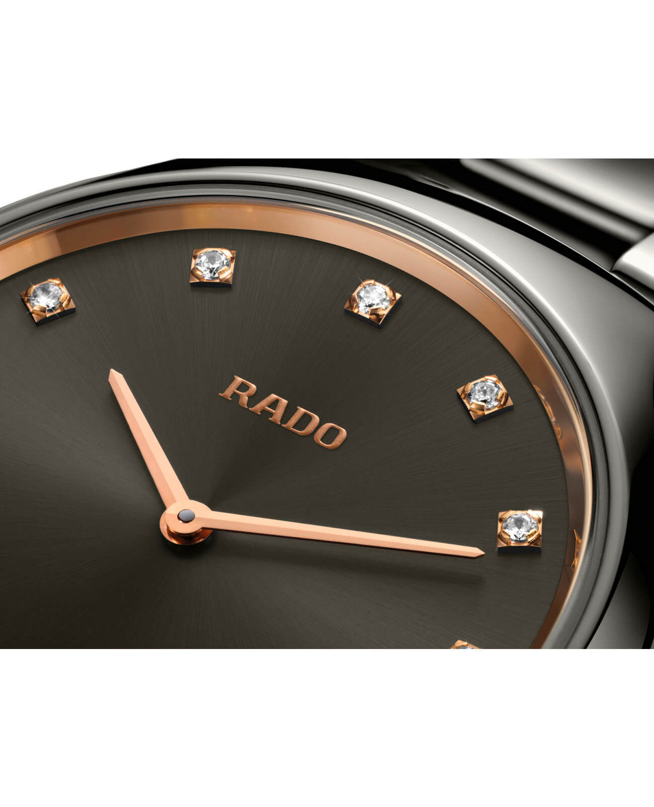 Rado Rado True Thinline Diamonds R27956722 , наручные женские часы фото под углом