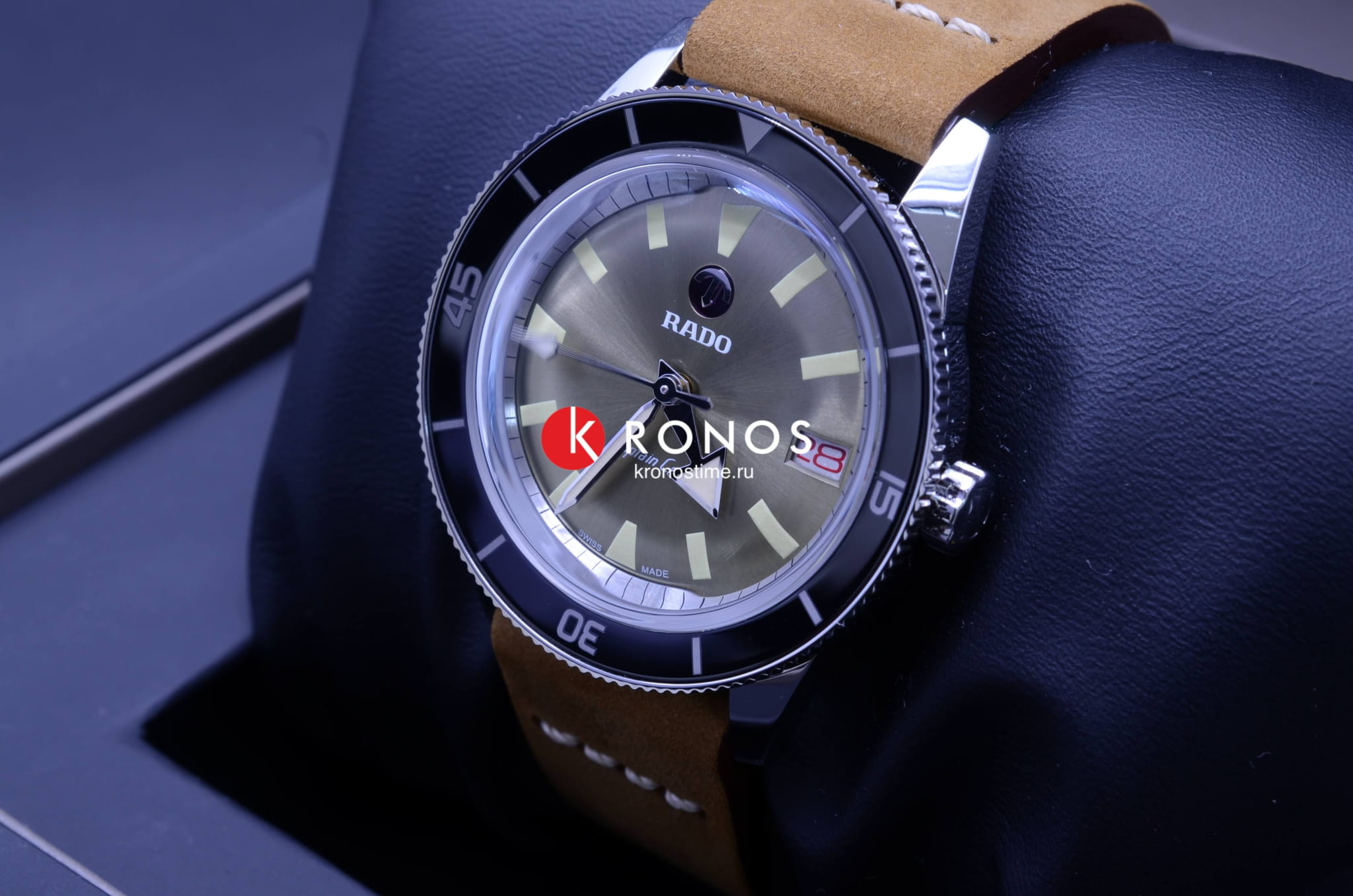 Rado Rado Captain Cook Automatic R32500315 механические часы с аксессуарами мужские часы модель R32500315