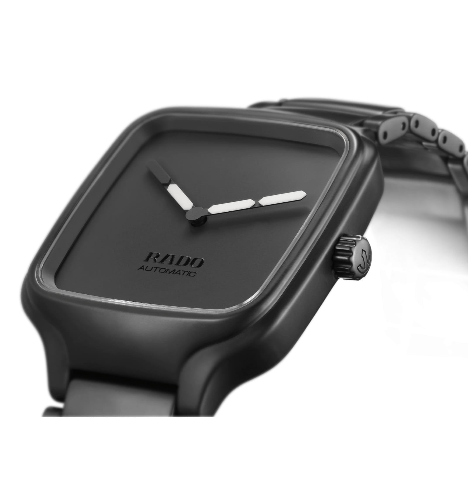 Rado Rado True Square Yoy R27075152 , true square швейцария мужские часы на браслете керамика боковой вид