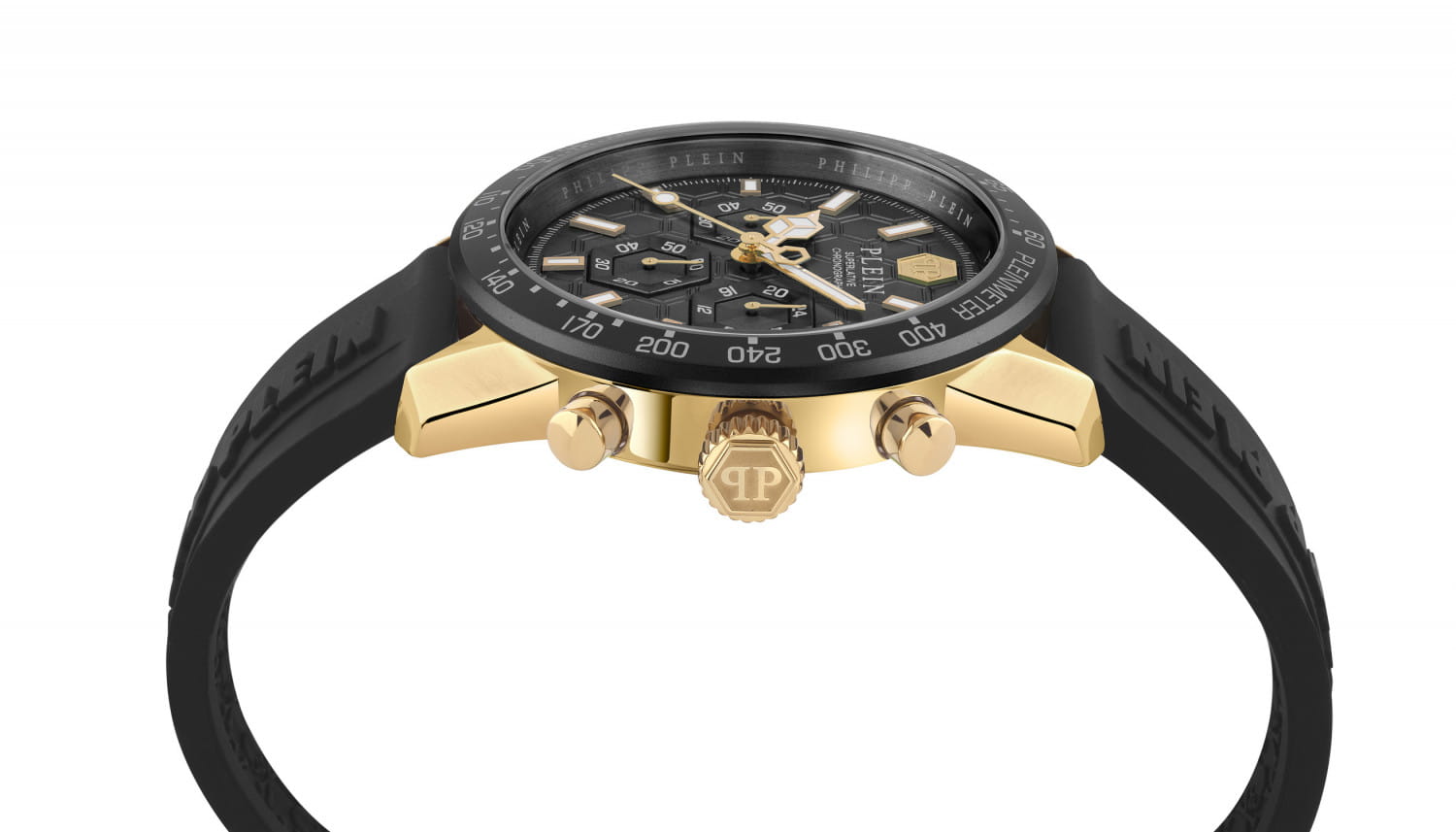 Philipp Plein Philipp Plein Pleinmeter PWPYA0224 кварцевые мужские часы часы крупный план черный циферблата