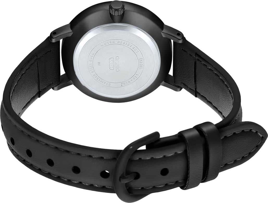 Casio Casio Collection LTP-VT02BL-4A женские часы фиолетовый циферблат на запястье