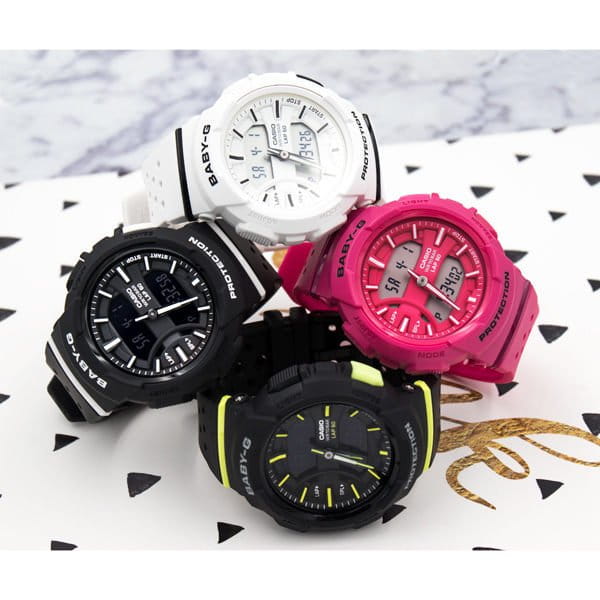 Casio Casio Baby-G BGA-240-1A1DR , наручные женские часы фото под углом