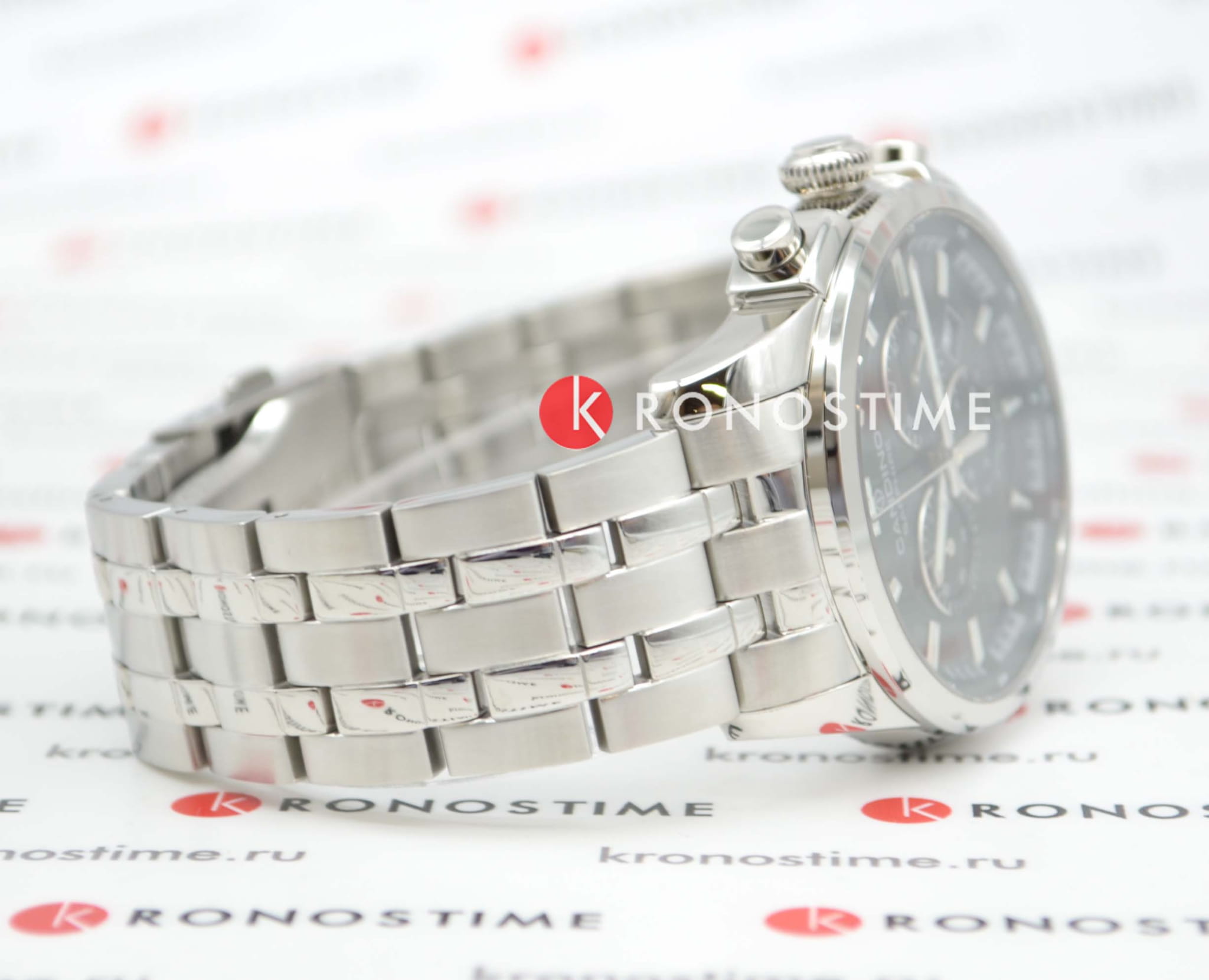 Candino Candino Chronograph C4744/3,  швейцария мужские часы на браслете нержавеющая сталь боковой вид