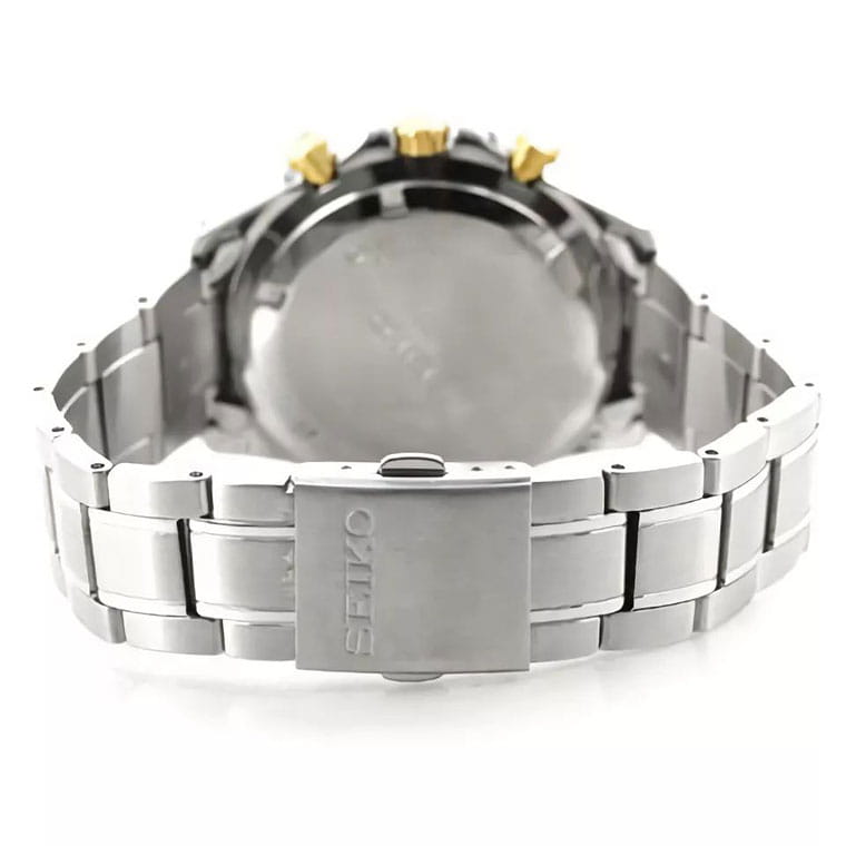 Seiko Seiko Spirit Chronograph SBTR024 мужские часы белый циферблат на запястье