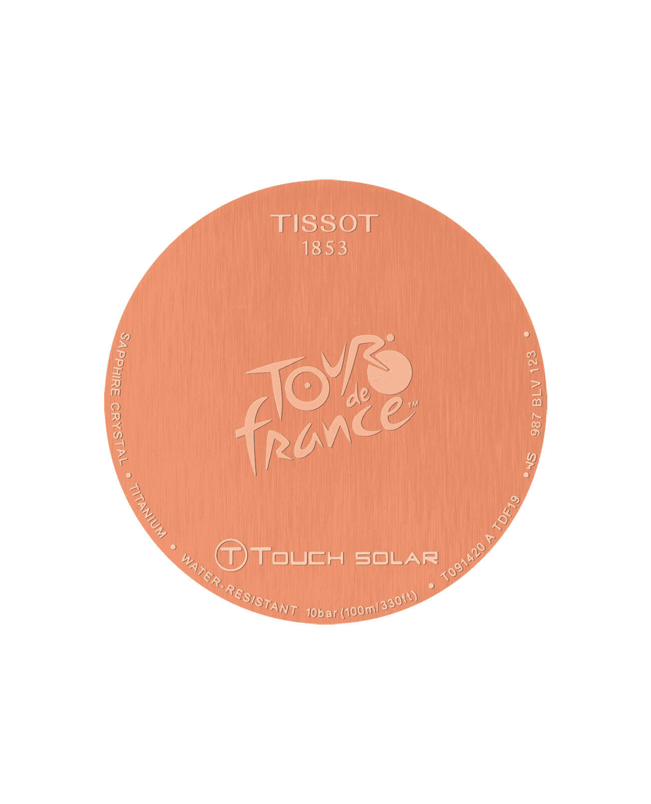 Tissot Tissot T-Touch Exper Solar Tour De France 2019 Special Edition T091.420.47.207.04 T Touch, наручные мужские часы фото под углом