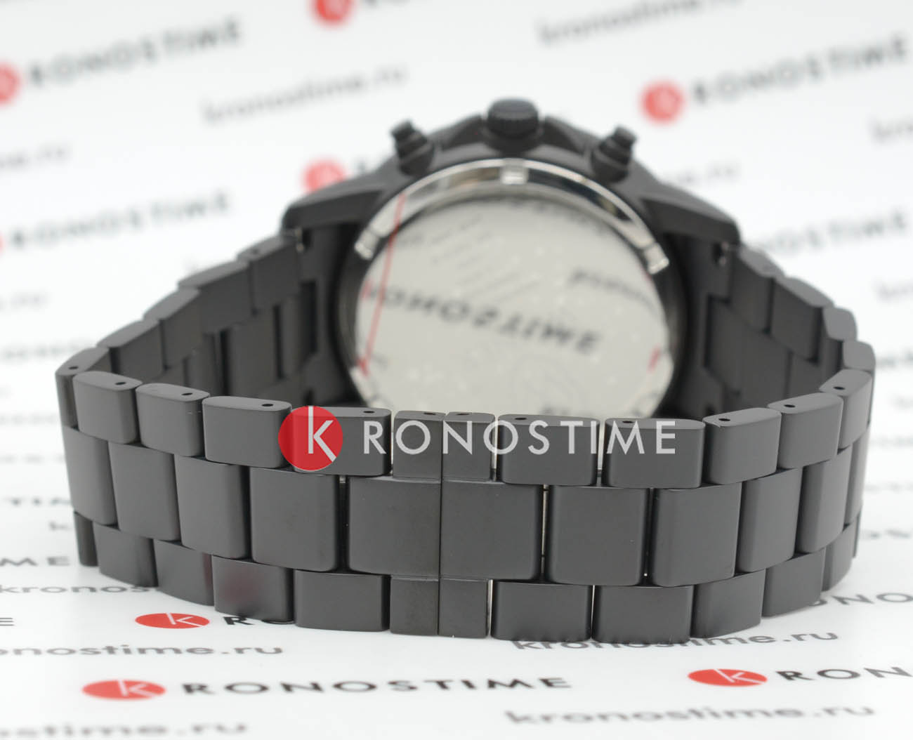 Wainer Wainer Bach WA.19515-B мужские часы черный циферблат на запястье