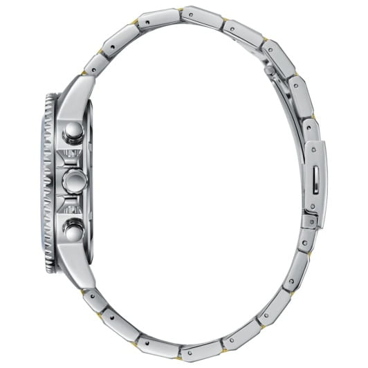 Slazenger Slazenger SL.09.2410.2.02,  англия мужские часы на браслете суперметалл с ip покрытием боковой вид