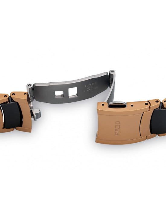 Rado Rado Centrix Diamonds R30554712  — детали корпуса и сталь + pvd + керамика