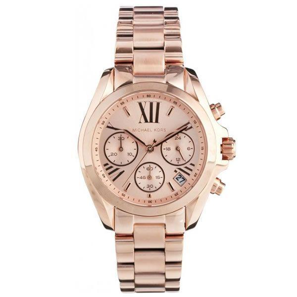 Michael Kors Michael Kors Portia MK5799  MK5799  женские часы золотой циферблат, браслет  — вид спереди