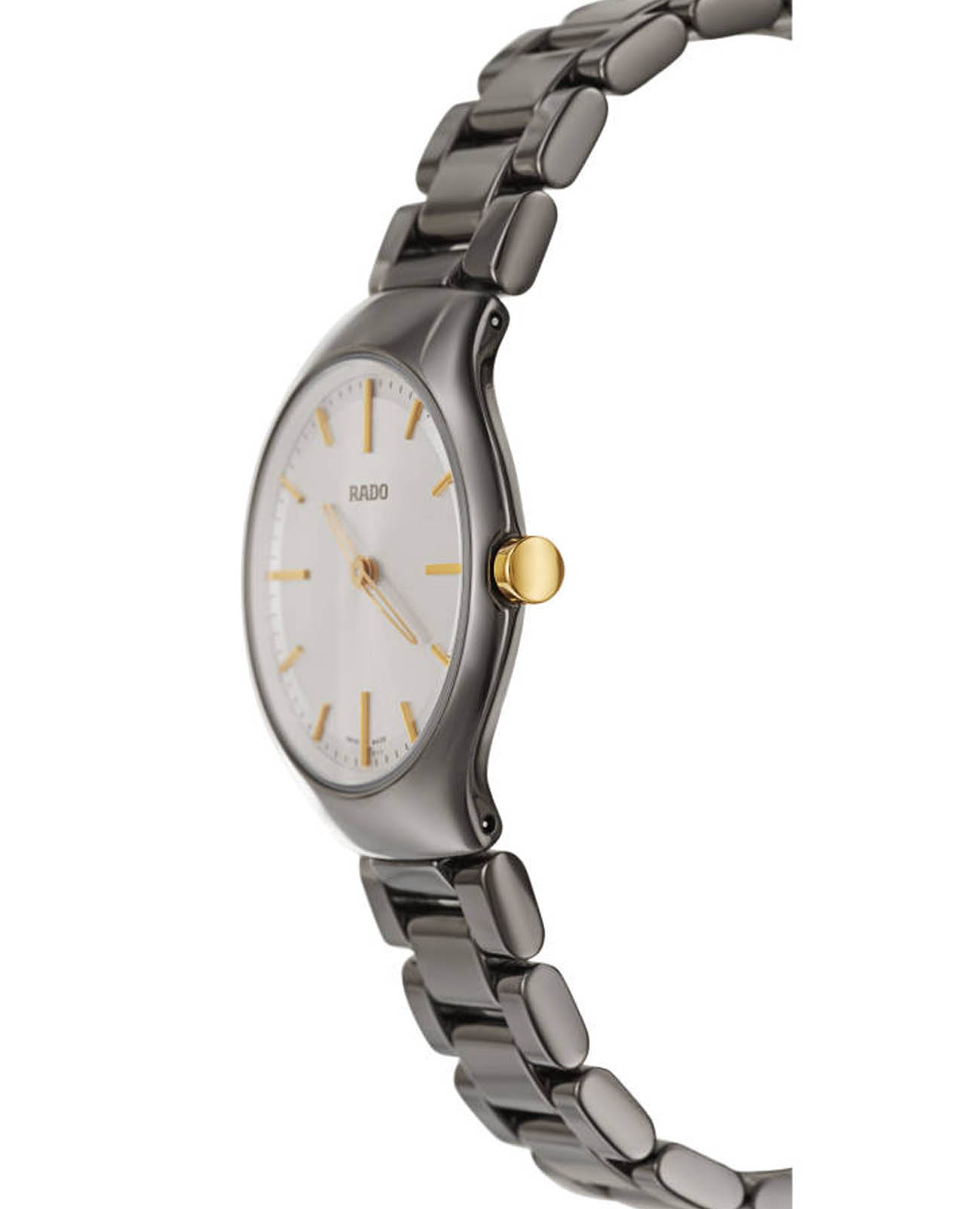 Оригинальные часы Rado Rado True Thinline R27956112 кварцевые калибр механизма  общий вид