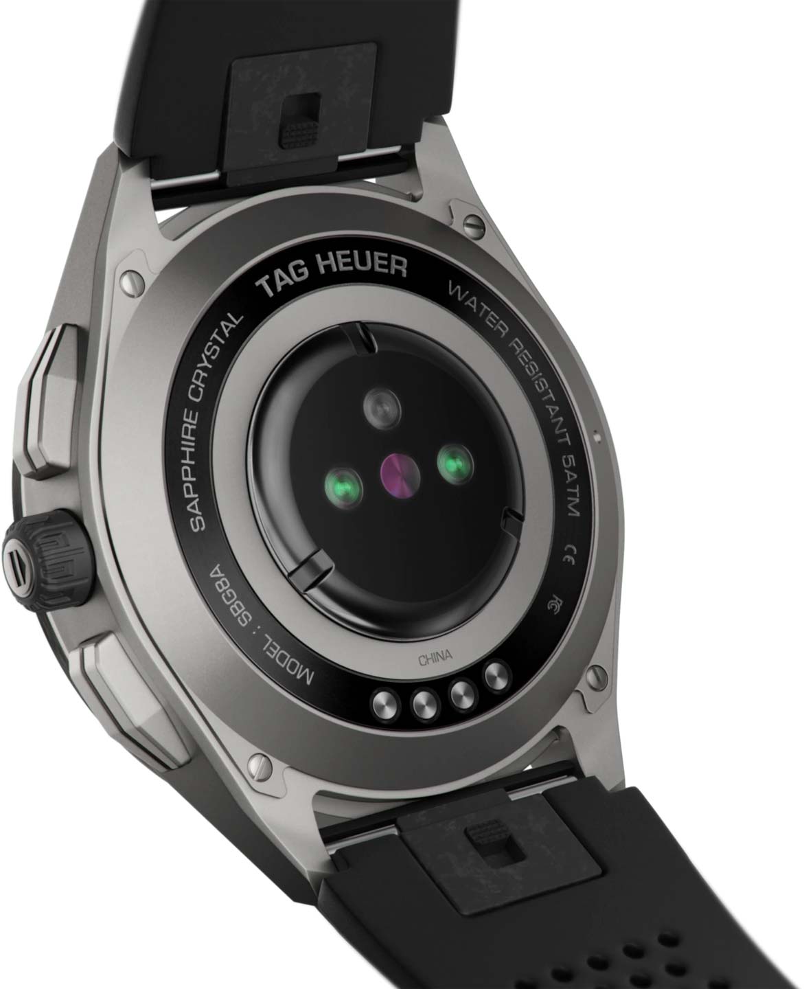 TAG Heuer SBG8A81.BT6222 мужские часы застежка крупным планом