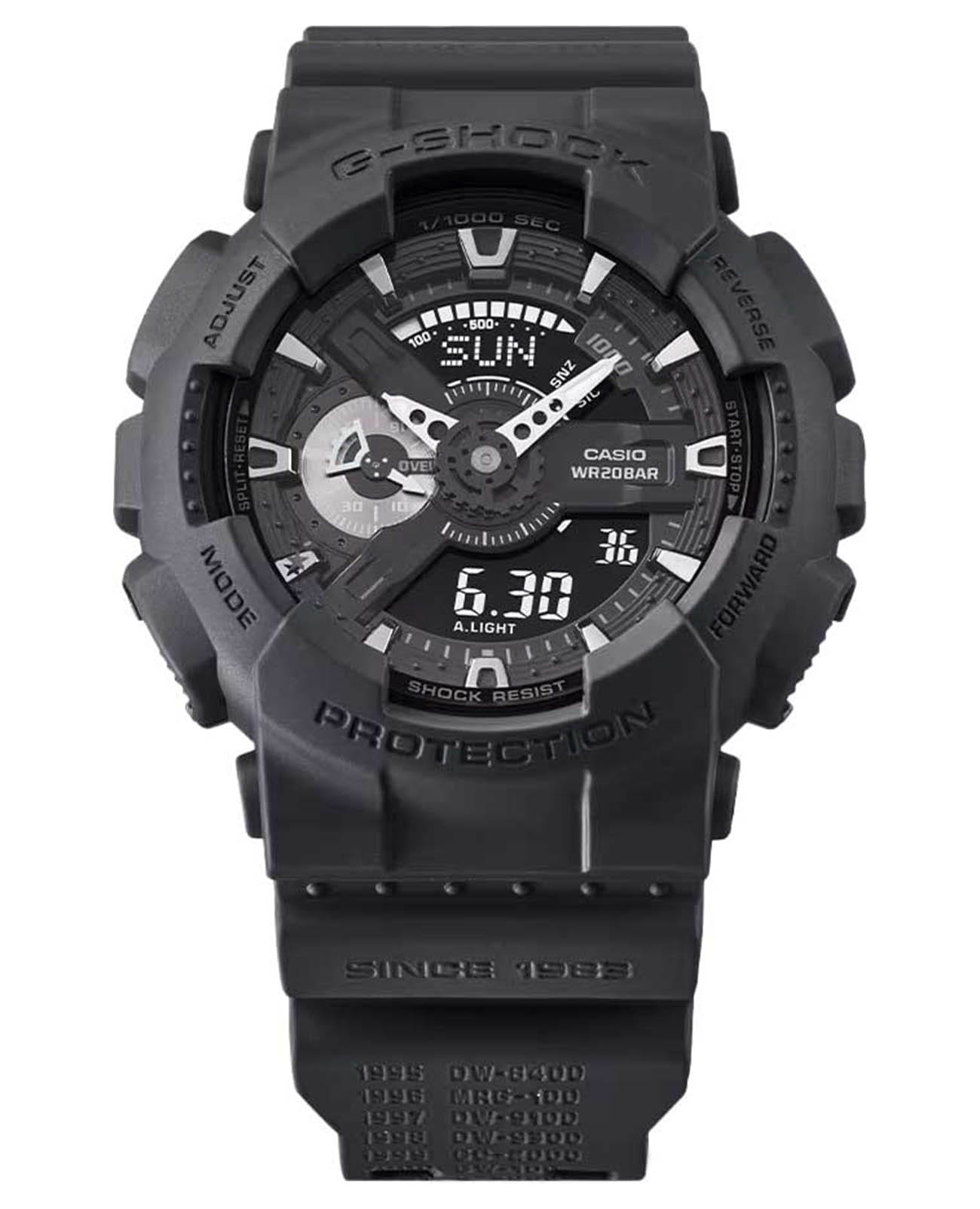 Casio Casio G-Shock GA-114RE-1A лимитированной серии - задняя крышка пластик корпуса, япония часы