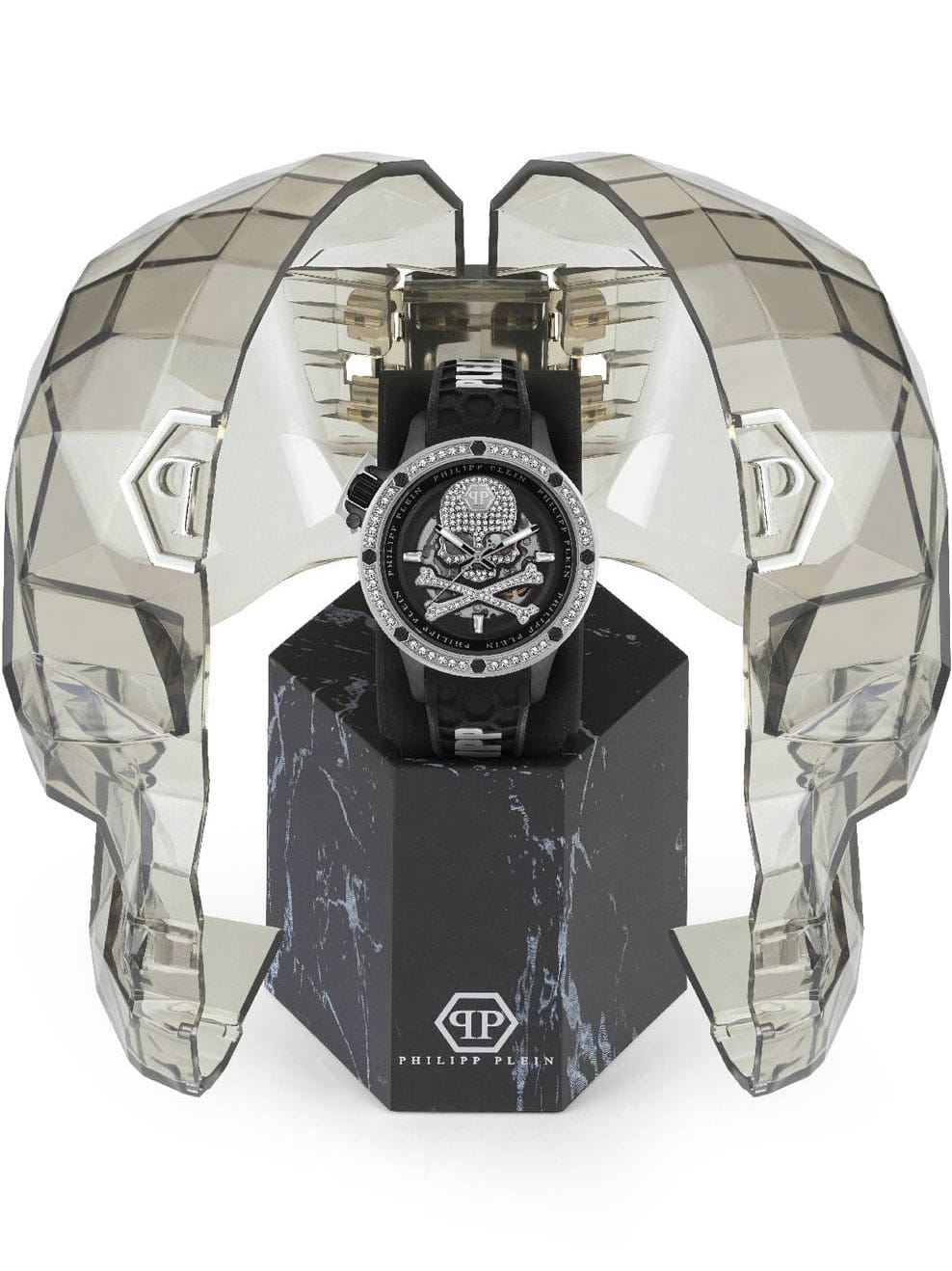 Philipp Plein Philipp Plein Plein Rich PWUAA0123 мужские часы черный циферблат на запястье