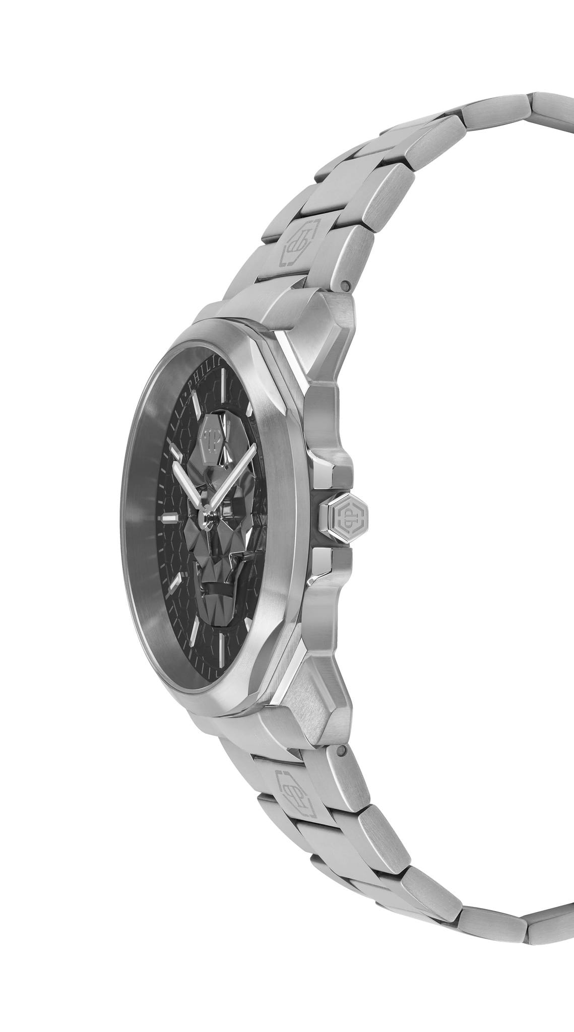 Philipp Plein Philipp Plein The Skull King PWLAA0622 германия наручные мужские часы заводная головка с логотипом Philipp Plein