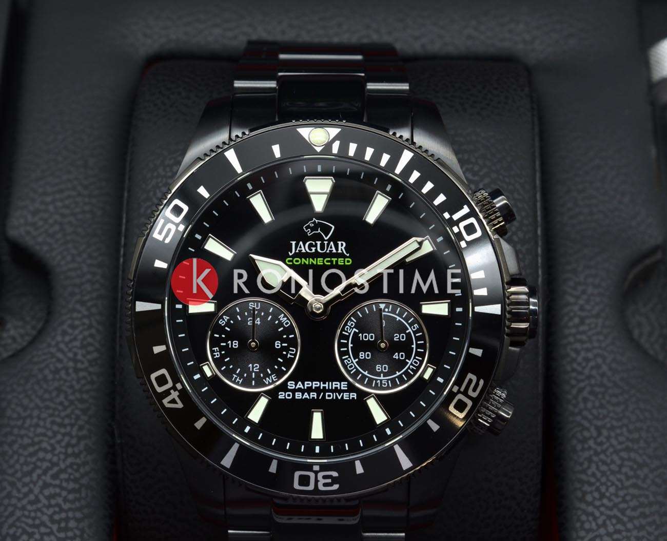 Jaguar Jaguar Connected J929/1  - задняя крышка металл сталь корпуса, швейцария часы