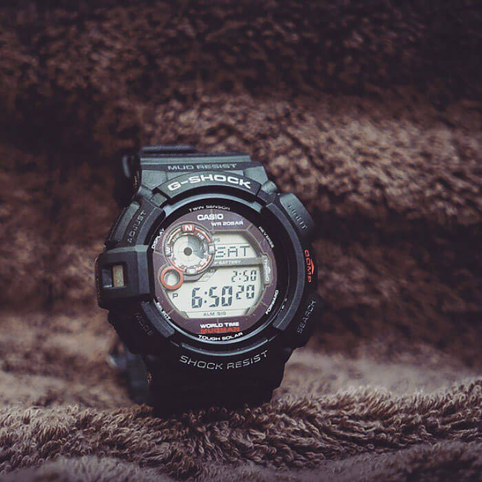 Casio Casio G-Shock G-9300-1 Mudman — детали корпуса и пластик