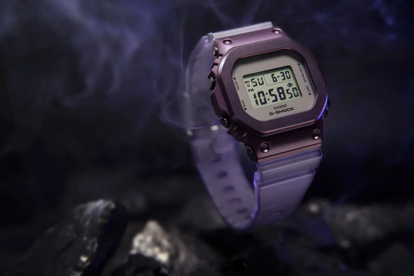 Casio Casio G-Shock GM-S5600MF-6DR (GM-S5600MF-6) электронные часы с аксессуарами женские часы модель GM-S5600MF-6DR