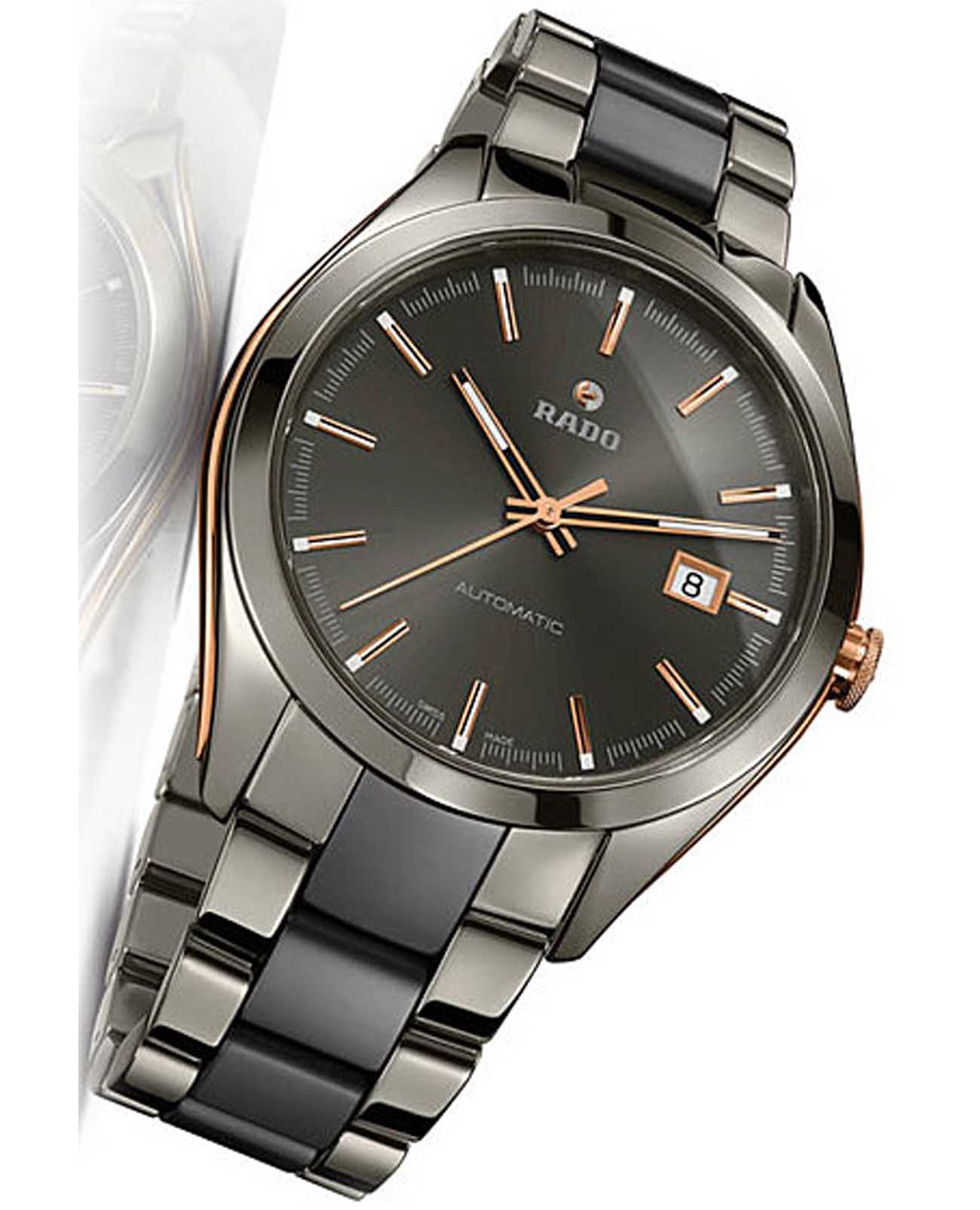 Rado Rado Hyperchrome R32119102 мужские часы серый циферблат на запястье