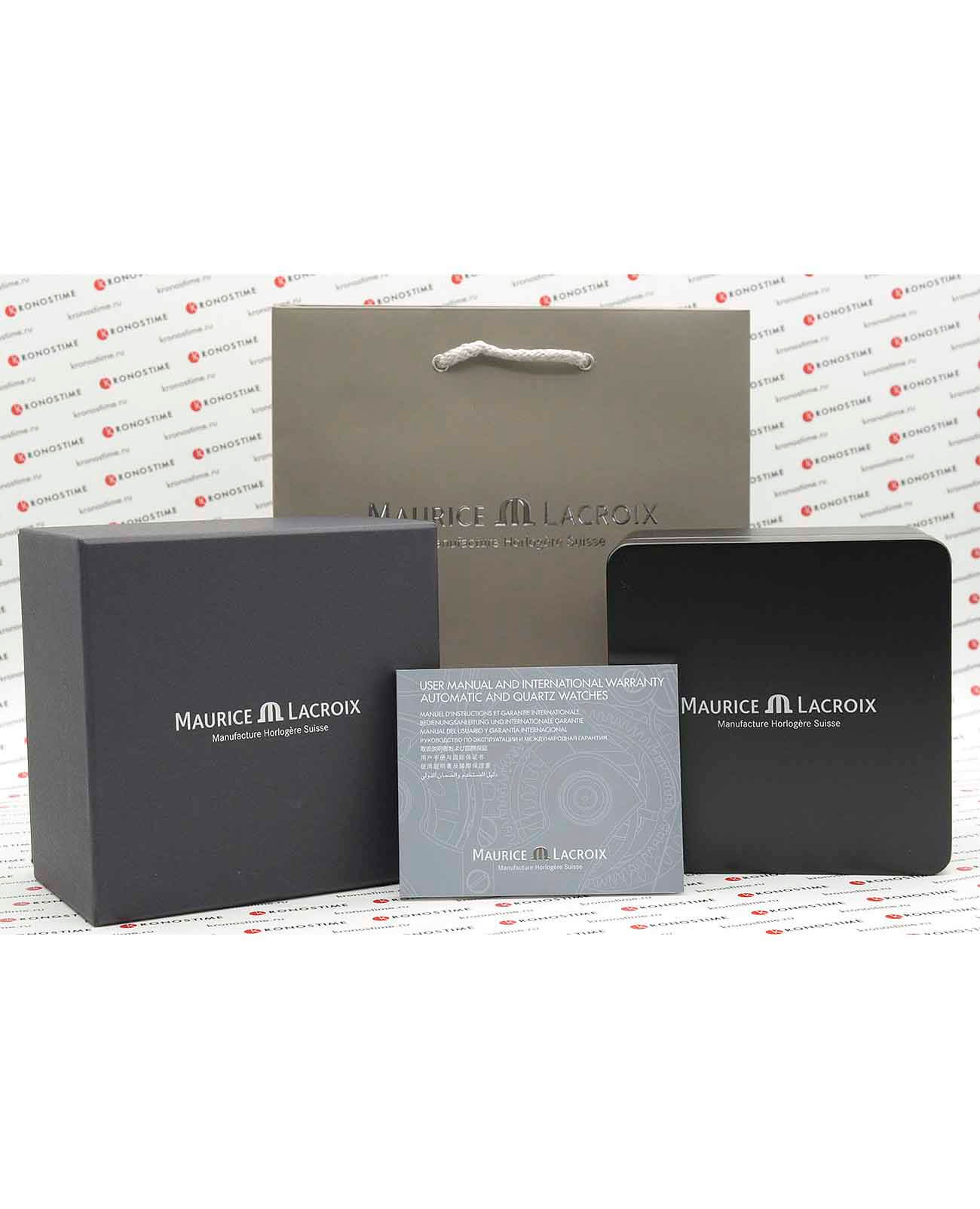 Maurice Lacroix Maurice Lacroix Aikon Automatic Chronograph AI6038-SS002-430-1 AI6038-SS002-430-1 оригинальные мужские часы в комплекте с коробкой