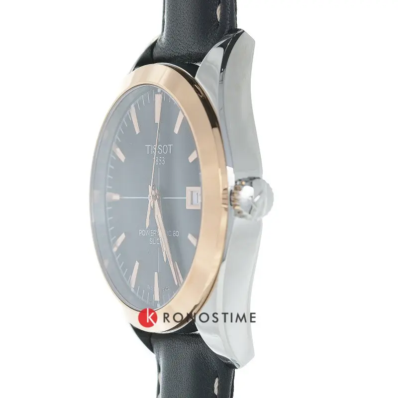 Фотография часов Tissot Gentleman Powermatic 80 Silicium 18K Gold T927.407.46.051.00_5