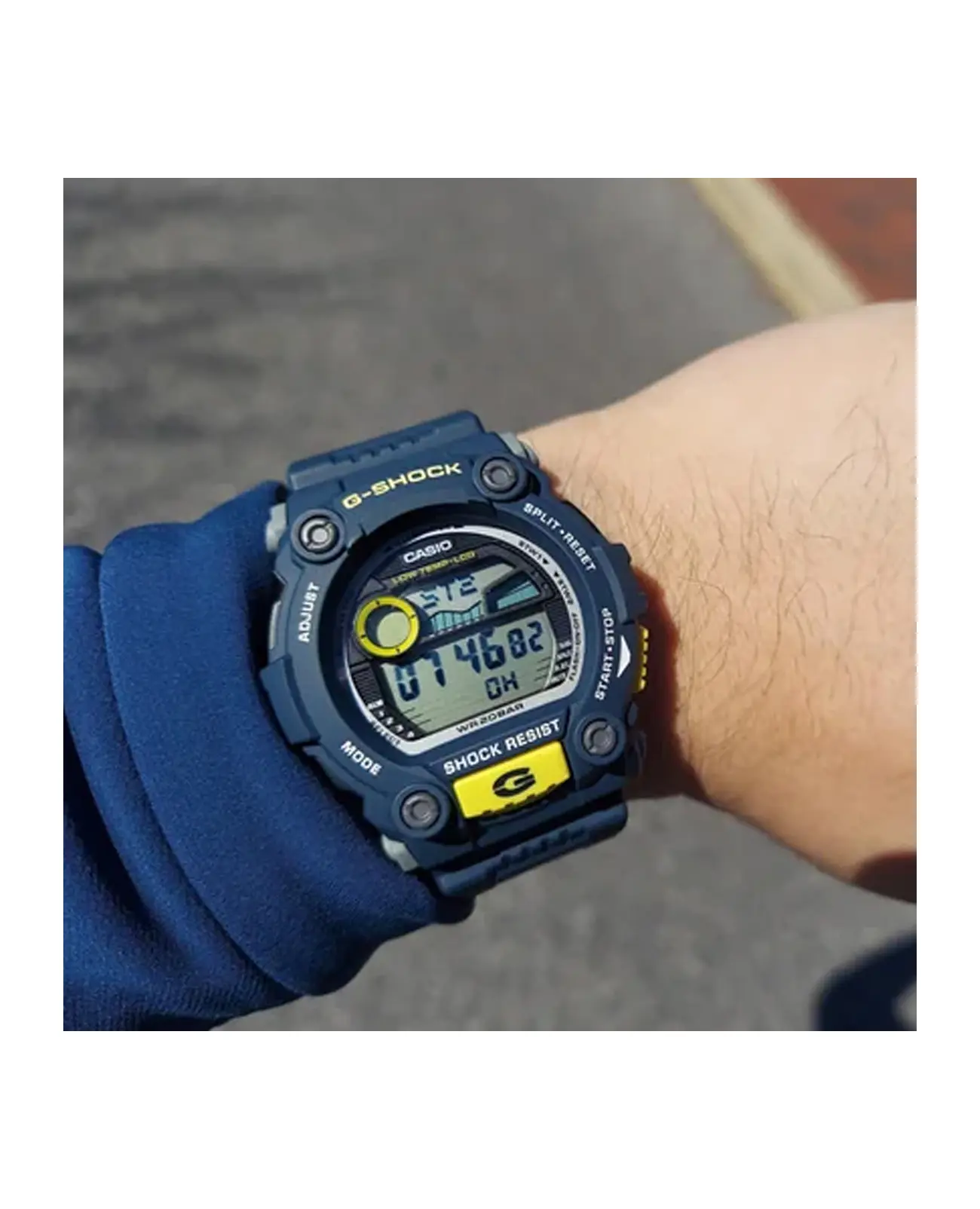 Часы Casio G-Shock G-7900-2E купить в Хабаровске по цене 15917 RUB:  описание, характеристики