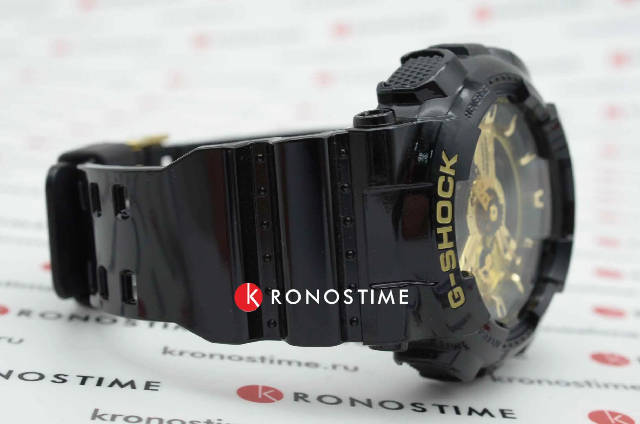 Часы Casio G-Shock GA-110GB-1A купить в Хабаровске по цене 23769 RUB:  описание, характеристики