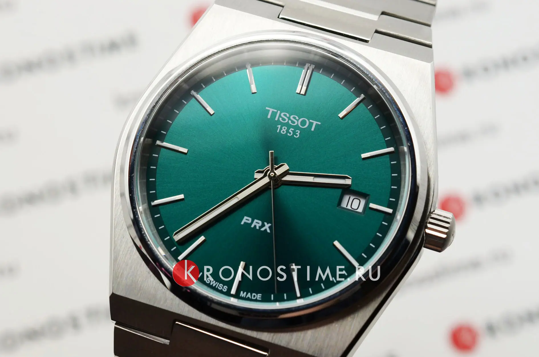 Часы Tissot PRX T1374101109100 купить в Хабаровске по цене 55477 RUB:  описание, характеристики