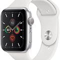 Часы Apple Watch Series 5, 44 мм, корпус из алюминия цвета «серебряный» фото 2